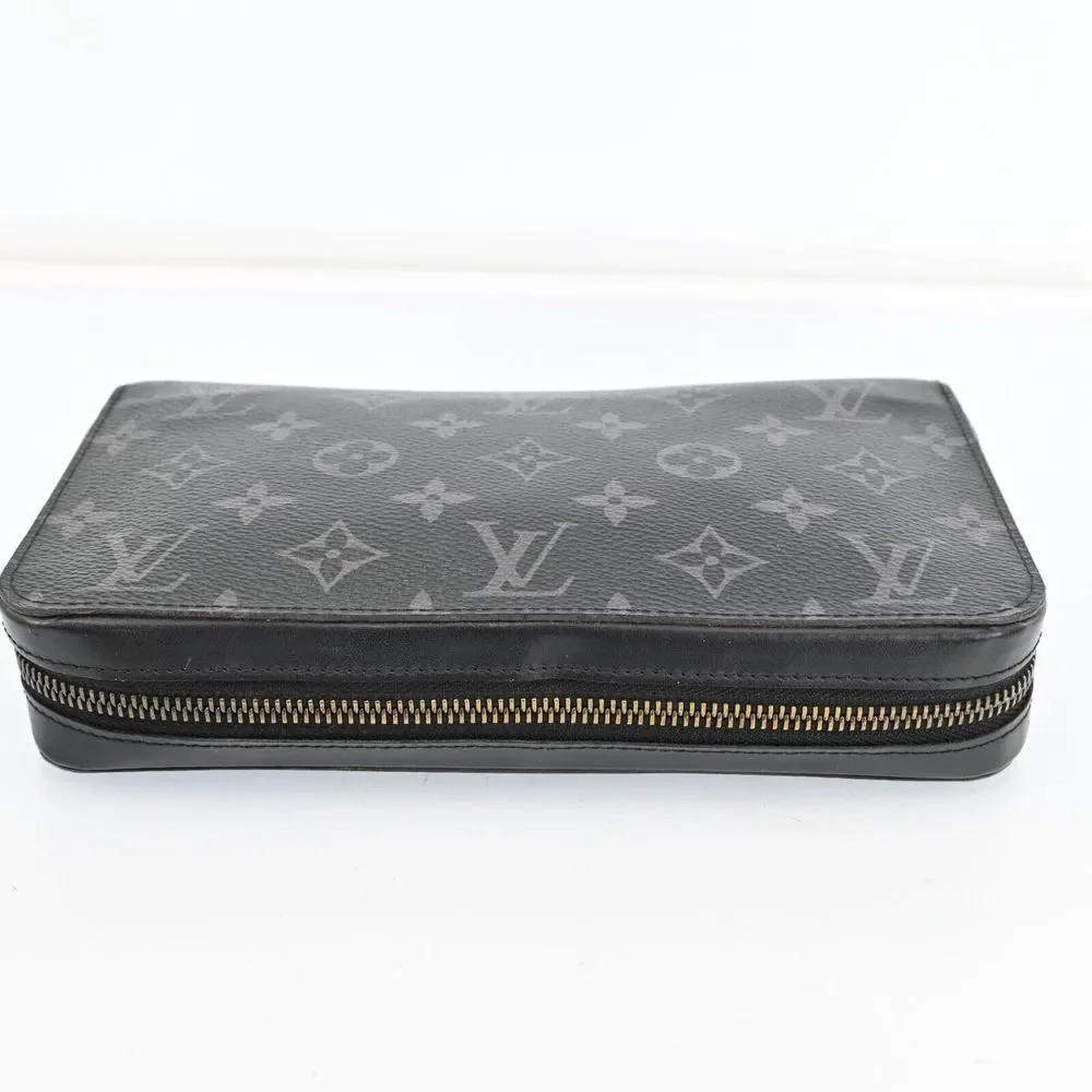 Auth Louis Vuitton Eclipse Zippy Xl #82553L64B - Picture 5 of 15